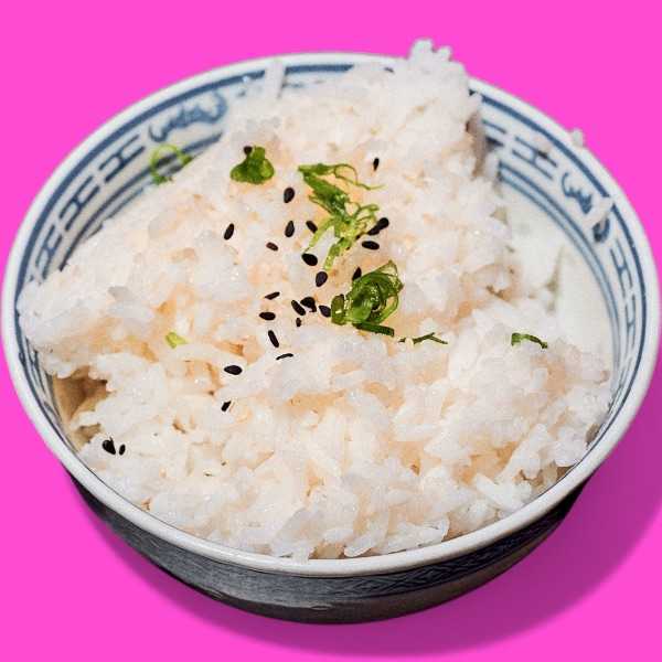 Arroz Jasmine ao Vapor